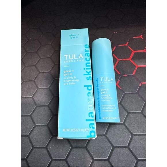 TULA Skincare Glow + Get It Cooling & Brightening Eye Balm 10g - Picture 1 of 7